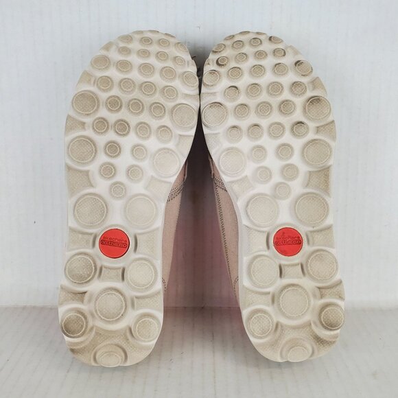 Skechers On The Go Goga Mat 13779 Women's Beige Pink Fabric Resalyte Loafers 7 - Picture 9 of 9